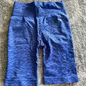 Gymshark Blue Biker Shorts